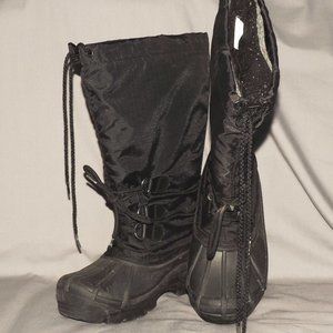 Sorel Snow Terrain black insulated snow boots